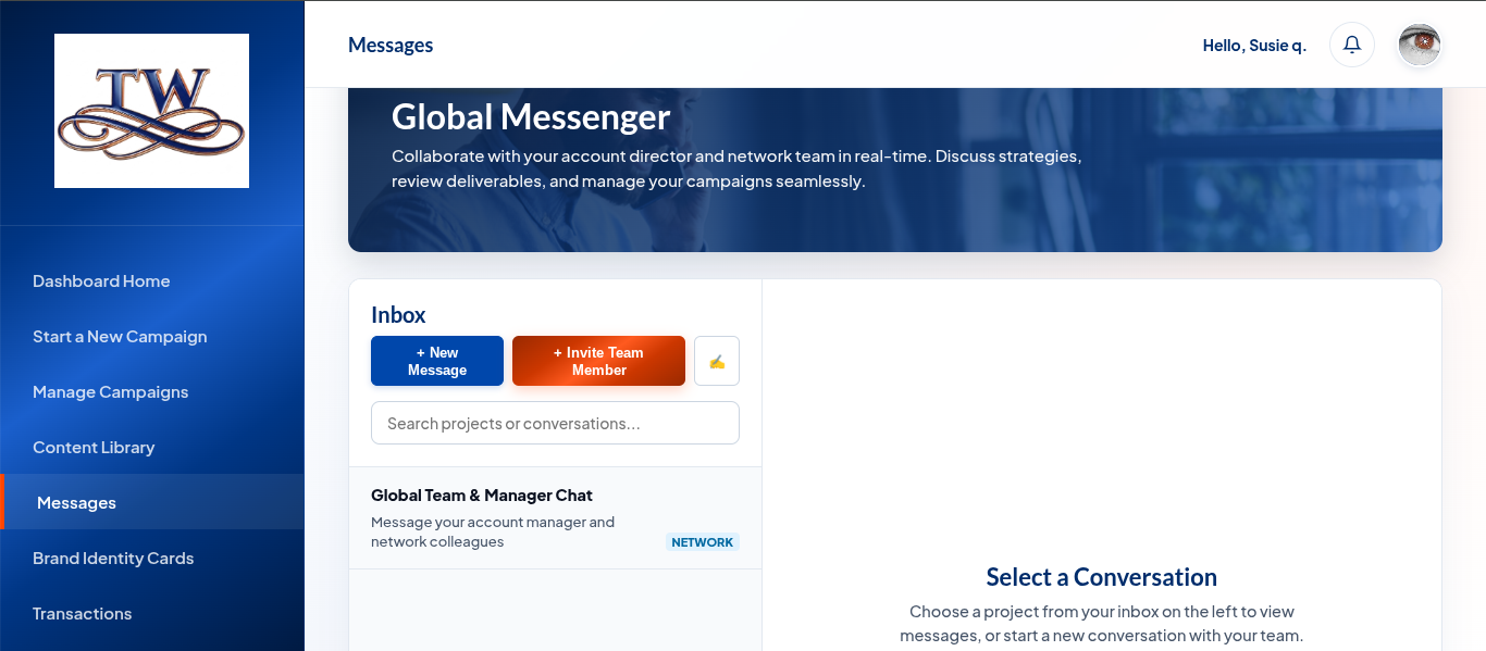 Global Messenger Interface